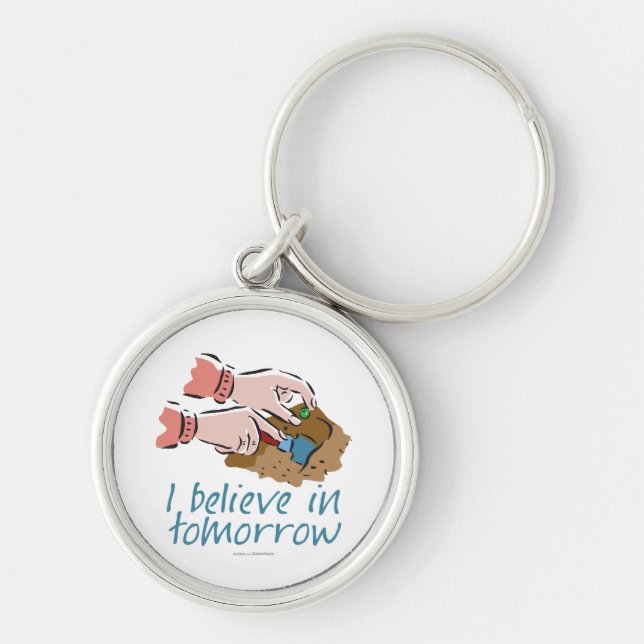 Chaveiro Jardinagem de Sementes de Plantas (Frente)