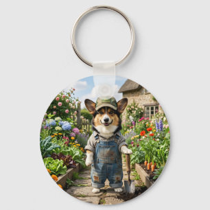 Chaveiro Jardineiro Corgi