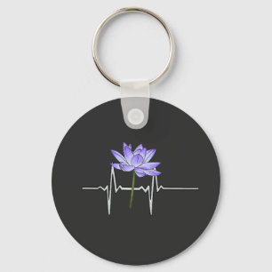 Chaveiro Jardineiro de Flor Roxo