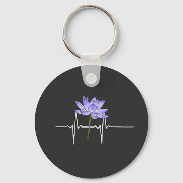 Chaveiro Jardineiro de Flor Roxo (Frente)
