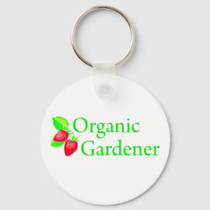 Chaveiro Jardineiro Orgânico - Morangos