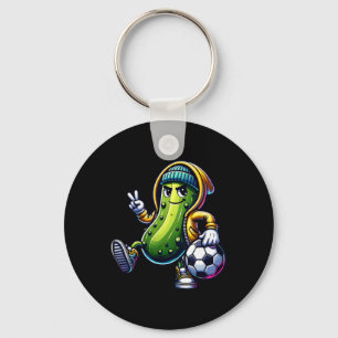 Chaveiro Jarro de Pickle Jogador de Futebol Vibrações de De