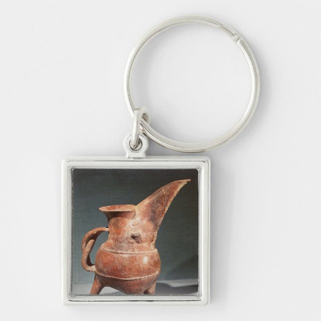 Chaveiro jarro Três-equipado com pernas de "Kuei", de (Frente)
