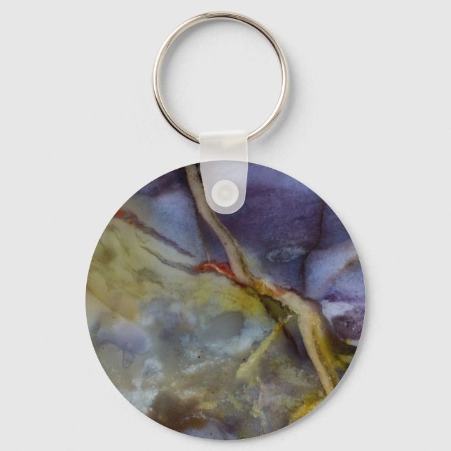 Chaveiro Jasper roxo (Frente)