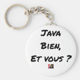 Chaveiro JAVA BIEN, ET VOUS ? - Jeux de mots