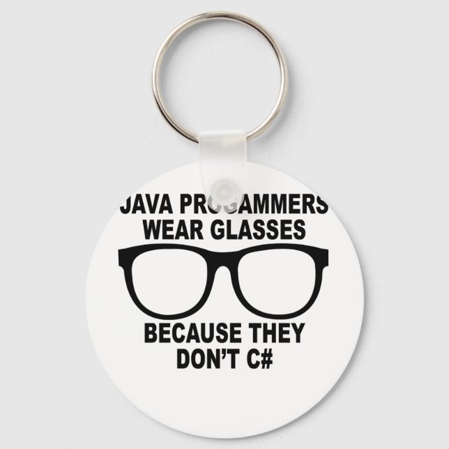 Chaveiro Java programmers don't C# T-Shirts.png (Frente)