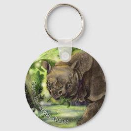 Chaveiro Javan Rhino Art