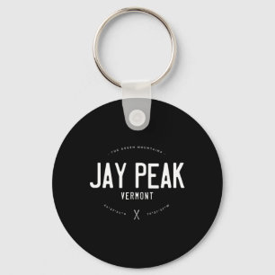 Chaveiro Jay Peak Vermont Graphic - Vintage Ski com Dificul