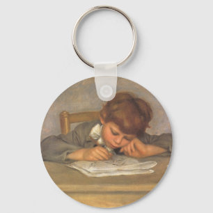 Chaveiro Jean Drawing por Pierre Renoir, Vintage Fine Art