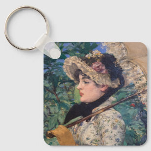 Chaveiro Jeanne (Primavera) Por Édouard Manet