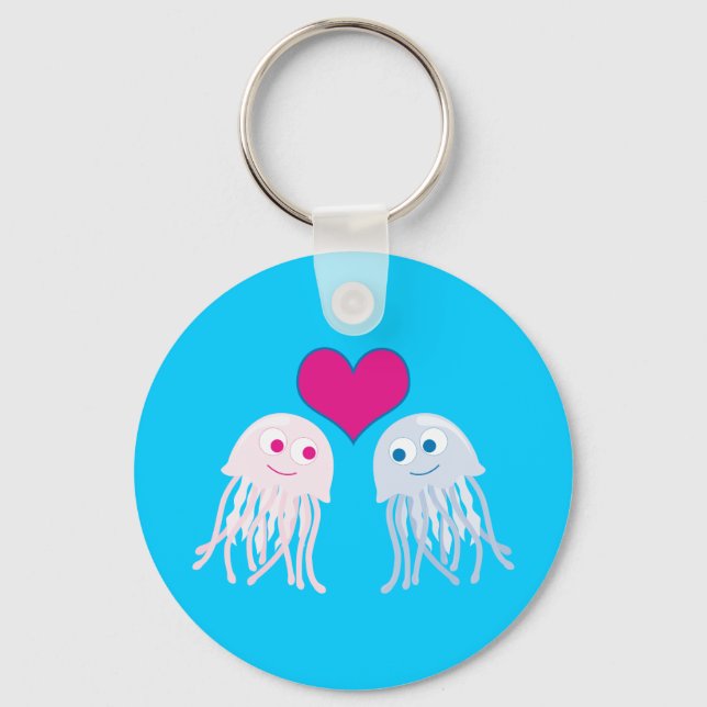 Chaveiro Jellyfish Love (Frente)
