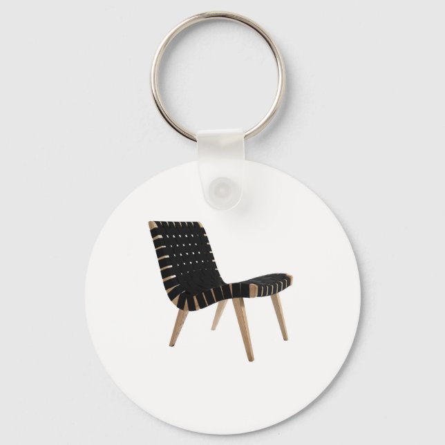 Chaveiro JENS RISOM por Knoll Century Modern Strap Cadeira (Frente)