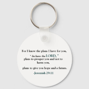 Chaveiro Jeremiah 29:11