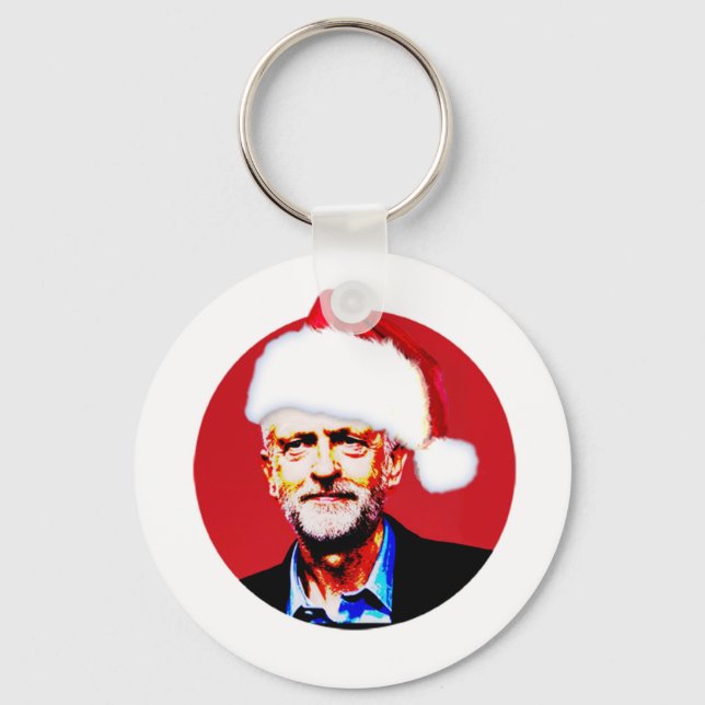 Chaveiro Jeremy Corbyn - Keyring de Natal (Frente)