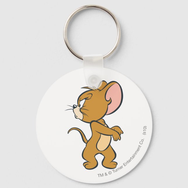 Chaveiro Jerry Olhando Para Trás Irritado (Frente)