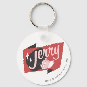 Chaveiro Jerry Red e Black Logo