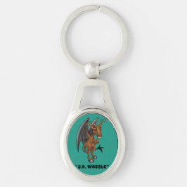 Chaveiro Jérsei Diabo. Wozzle" Cryptid