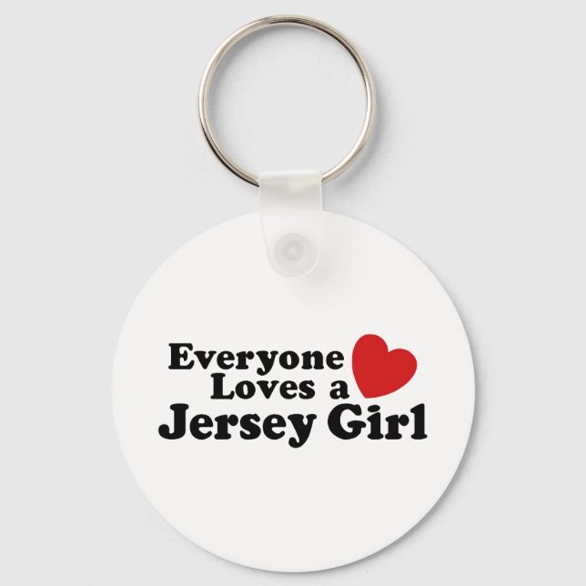 Chaveiro Jersey Girl (Frente)