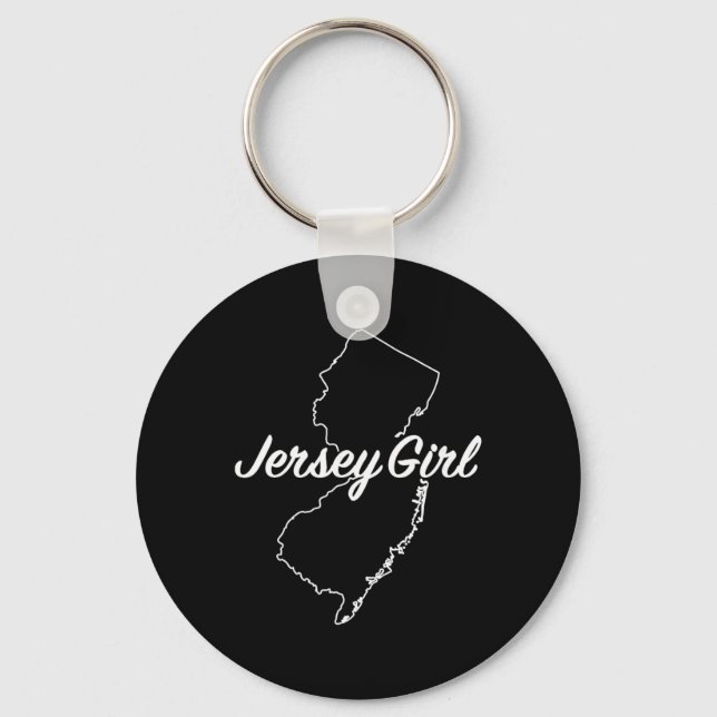 Chaveiro Jersey Girl New Jersey  (Frente)