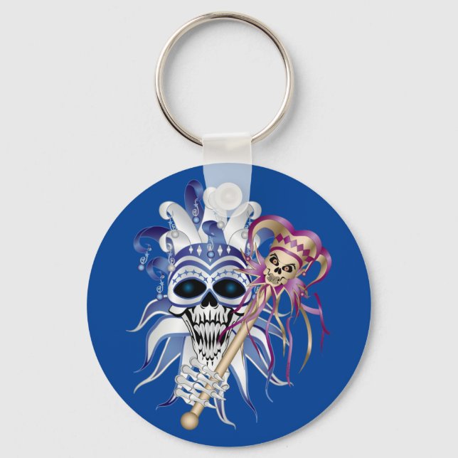 Chaveiro Jester Skull (Frente)