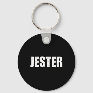 Chaveiro Jester T Shirt Halloween Costume Engraçado Retro