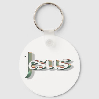 Chaveiro Jesus 3D Vert 3D