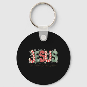 Chaveiro Jesus A Razão Para A Época Cristã Christma