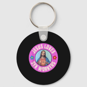 Chaveiro Jesus Adora Trabalhadores Flores Cristãs De Fé