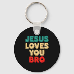 Chaveiro Jesus Ama Você Irmão Fé Cristã Religioso Humor