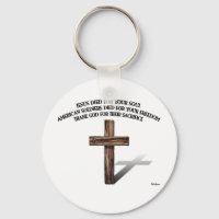 Jesus and the American Soldiers with rugged cross