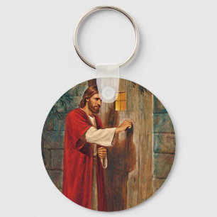 Chaveiro Jesus bate na porta