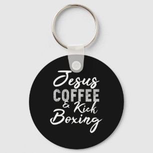 Chaveiro Jesus Café e Kickboxing Artes Marciais Engraçadas