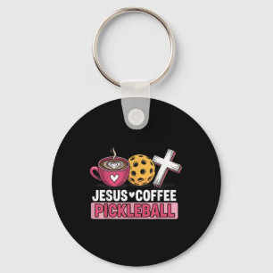 Chaveiro Jesus Café Pickleball