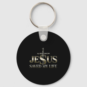 Chaveiro Jesus Cristo Salvou Meu Presente Para Mulheres Hom