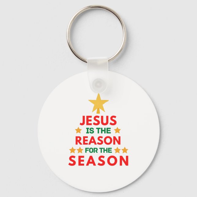 Chaveiro Jesus de Natal é o motivo da temporada (Frente)