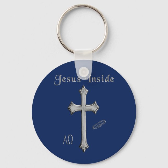 Chaveiro Jesus Dentro (Frente)