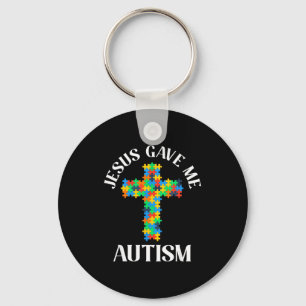 Chaveiro Jesus deu consciência do autismo cristão autista