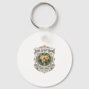 Chaveiro Jesus Distintivo de Mérito Escoteiro Jesus Distint