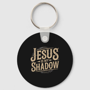 Chaveiro Jesus É a Minha Sombra Camiseta Divertida Religios