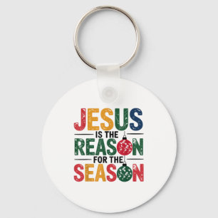 Chaveiro Jesus É A Razão Da Temporada Cristã Chris