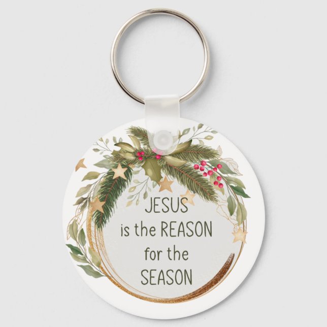 Chaveiro Jesus é a razão da temporada de Natal  (Frente)