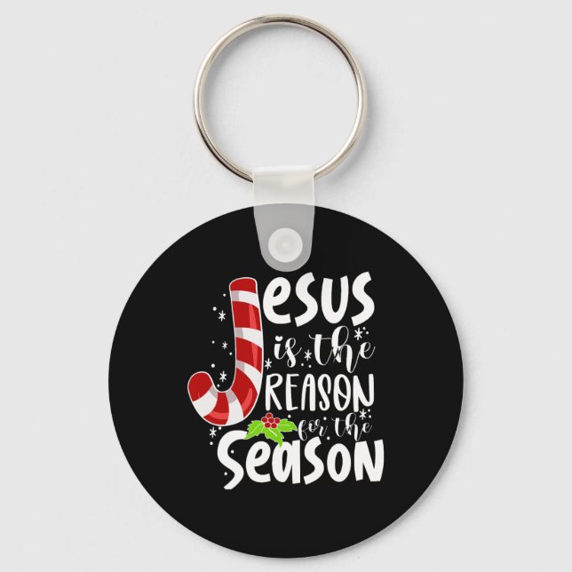 Chaveiro Jesus É A Razão Do Natal Da Época (Frente)