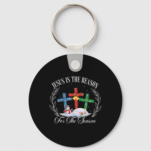 Chaveiro Jesus É A Razão Para A Época Da Fé Cristã (Frente)