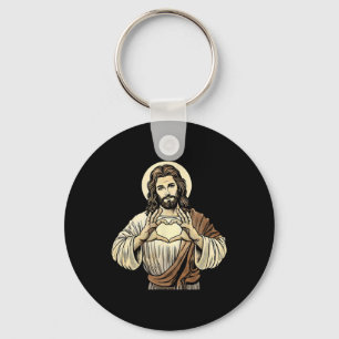 Chaveiro Jesus é amor, Jesus te ama o Natal Páscoa