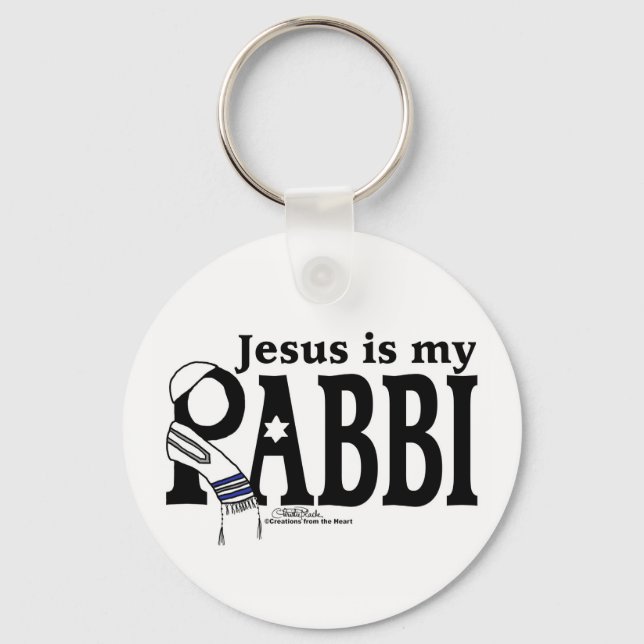 Chaveiro Jesus é meu RABBI (Frente)