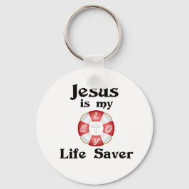 Chaveiro Jesus é meu salva-vidas