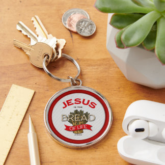 Chaveiro Jesus é o Colar de Pulseira do Pão da Vida