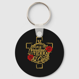 Chaveiro Jesus é o rei Yeshua Bíblia religiosa cristã Ver