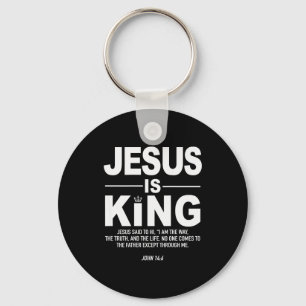 Chaveiro Jesus É Rei Fé Religiosa Deus Cristão Homens Mul