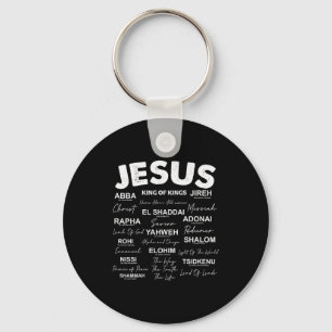 Chaveiro Jesus É Rei Nomes De Deus Hebraico Jesus Cristão